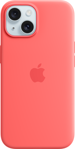 Custodia Apple iPhone 15 silicone guava