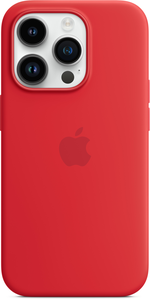 Custodia iPhone 14 Pro silicone RED