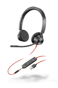 Auriculares USB-A Poly Blackwire 3325 M