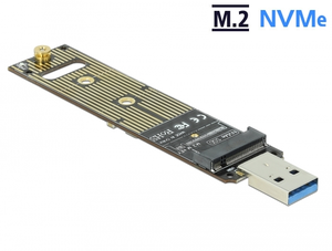 Convertis. Delock M.2 NVMe PCIe USB 3.1