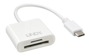 Leitor de cartões LINDY USB 3.1 Typ-C