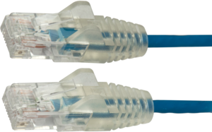 Cables patch StarTech RJ45 U/UTP Cat6 azul sin halógenos
