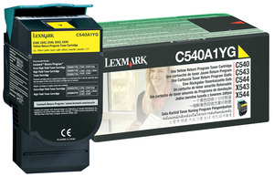 Vratný toner Lexmark C54x/X54x žlutý