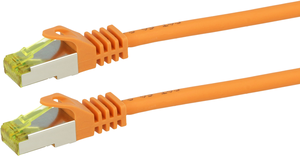 Patch kabely ARTICONA RJ45 S/FTP OFC Cat6a oranžové