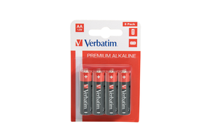 Verbatim LR6 Alkaline Battery 8-pack