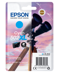 Tinteiro Epson 502 XL ciano