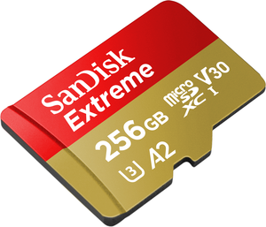 SanDisk Extreme 256 GB microSDXC