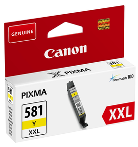 Tinteiro Canon CLI-581XXL amarelo