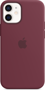 Coque silicone Apple iPhone12 mini prune