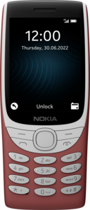 Nokia 8210 4G Feature Phone Red