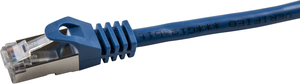Patch Cable Cat5e,SF/UTP, 0.5 m, Blue