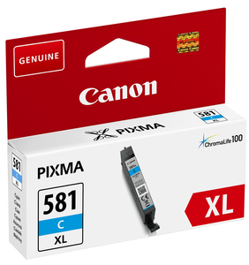 Inkoust Canon CLI-581XL C azurový