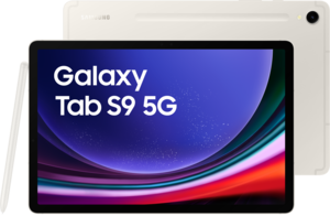 Samsung Galaxy Tab S9 5G 128 GB beige