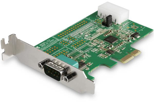 Tarj. PCIe StarTech serie RS232 1 ptos.