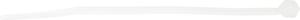 Łącznik kabli 100x2mm(L+B) 100szt, biały