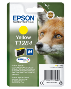 Epson Tusz T1284 M, żółty