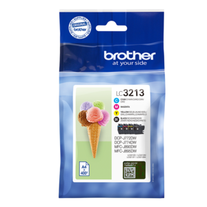 Encre Brother LC-3213 BK/C/Y/M
