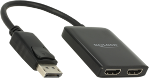 Delock Rozdzielacz DisplayPort - HDMI1:2
