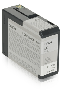 Epson T580700 tinta világos fekete