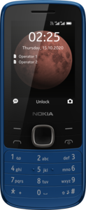 Nokia 225 Mobiltelefon blau