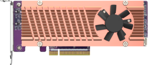 Tarjeta ampliac. QNAP SSD PCIe Dual M.2