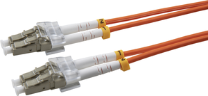 ARTICONA Duplex Fibre Patch Cable LC-LC 50/125 µ Orange