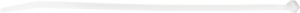 Łącznik kabli250x4mm(L+B) 100szt, biały