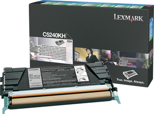 Tóner Lexmark C524/C534 retornable negro
