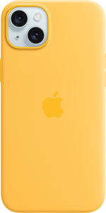 Apple Silicone Case iPhone 15 Plus Yello