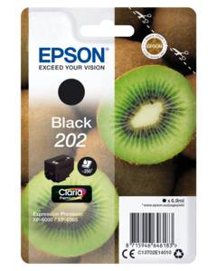 Tinta Epson 202 Claria negro