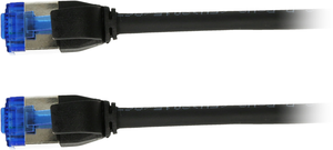 Câble patch RJ45 S/FTP Cat6a, 1,5m, noir