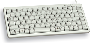 Tastiera CHERRY G84-4100 Compact bianco