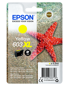 Encre Epson 603 XL, jaune