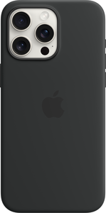 Coque sil. Apple iPhone 15 Pro Max noir