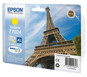 Inkoust Epson T7024 XL žlutý