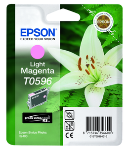Inkoust Epson T0596, světle purpurový
