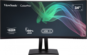 ViewSonic VP3481a Curved Monitor