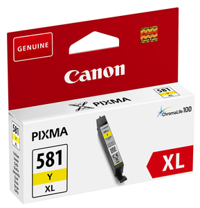 Inkoust Canon CLI-581XL Y žlutý
