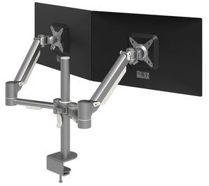 Dataflex Viewmate + Dual Desk Mount