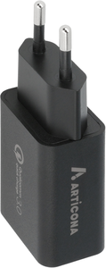 Chargeur USB-A ARTICONA 18 W noir