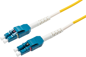 ARTICONA Uniboot Duplex Fibre Patch Cable LC-LC 9/125 μ Yellow