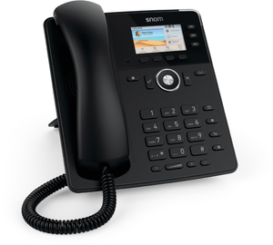Snom D717 IP Desktop Telefon, czarny