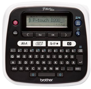 Brother P-touch PT-D200BW Beschriftung