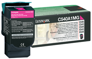 Toner retour Lexmark C54x/X54x magenta