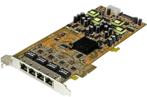 StarTech 4 port PoE PCIe hálózati kártya