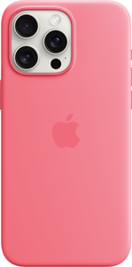 Étui silic. Apple iPhone 15 Pro Max rose