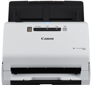 Escáneres de documentos Canon imageFORMULA para volumen de escaneo medio.