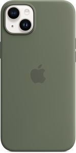 Custodia iPhone 14 Plus silicone oliva