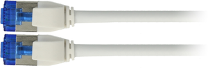 Kabel RJ45 S/FTP Cat6a 10 m , biały