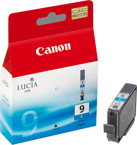 Inkoust Canon PFI-9C, azurový